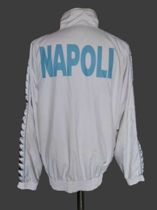 NAPOLI Italia Kappa Full Zip Tracksuit Italy Jacket SzL | eBay