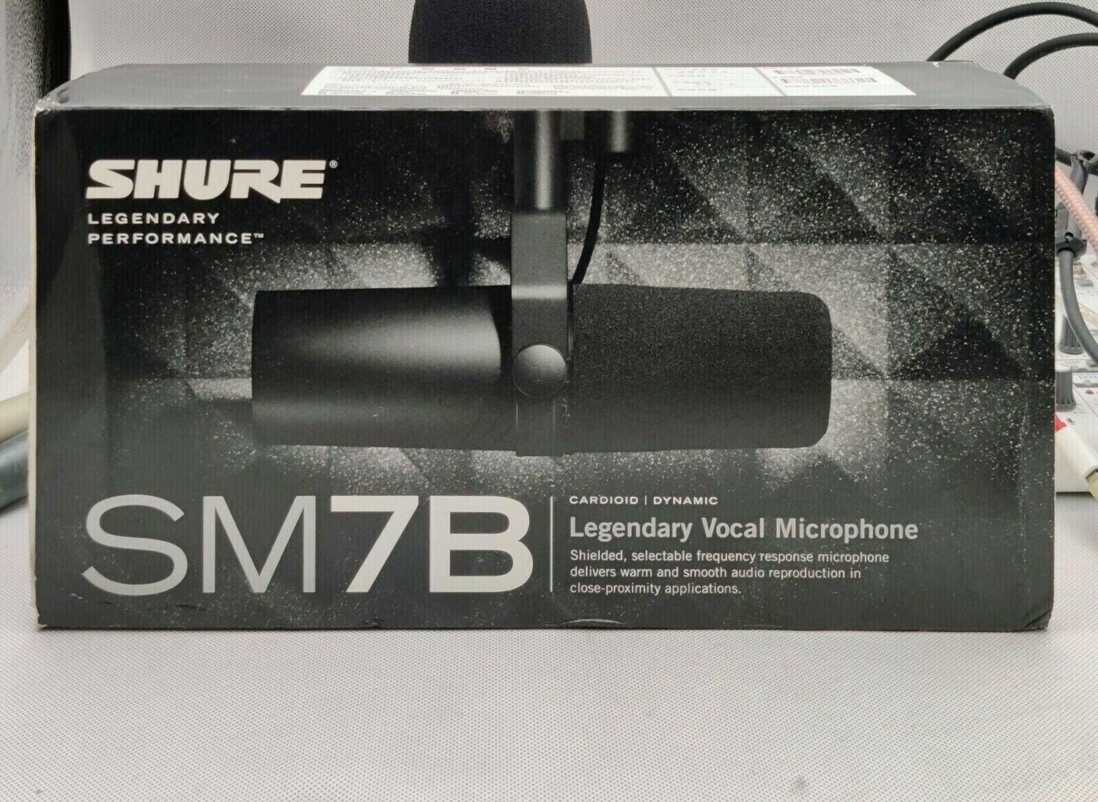 Shure Sm7b Cardioid Dynamic Vocal Microphone For Sale Online Ebay