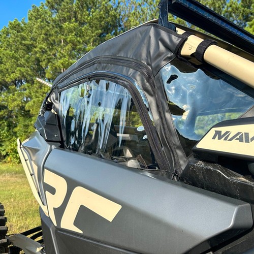 Falcon Ridge Upper Soft Door Side Enclosures | Can Am Maverick X3 2017-2025 - Picture 4 of 9