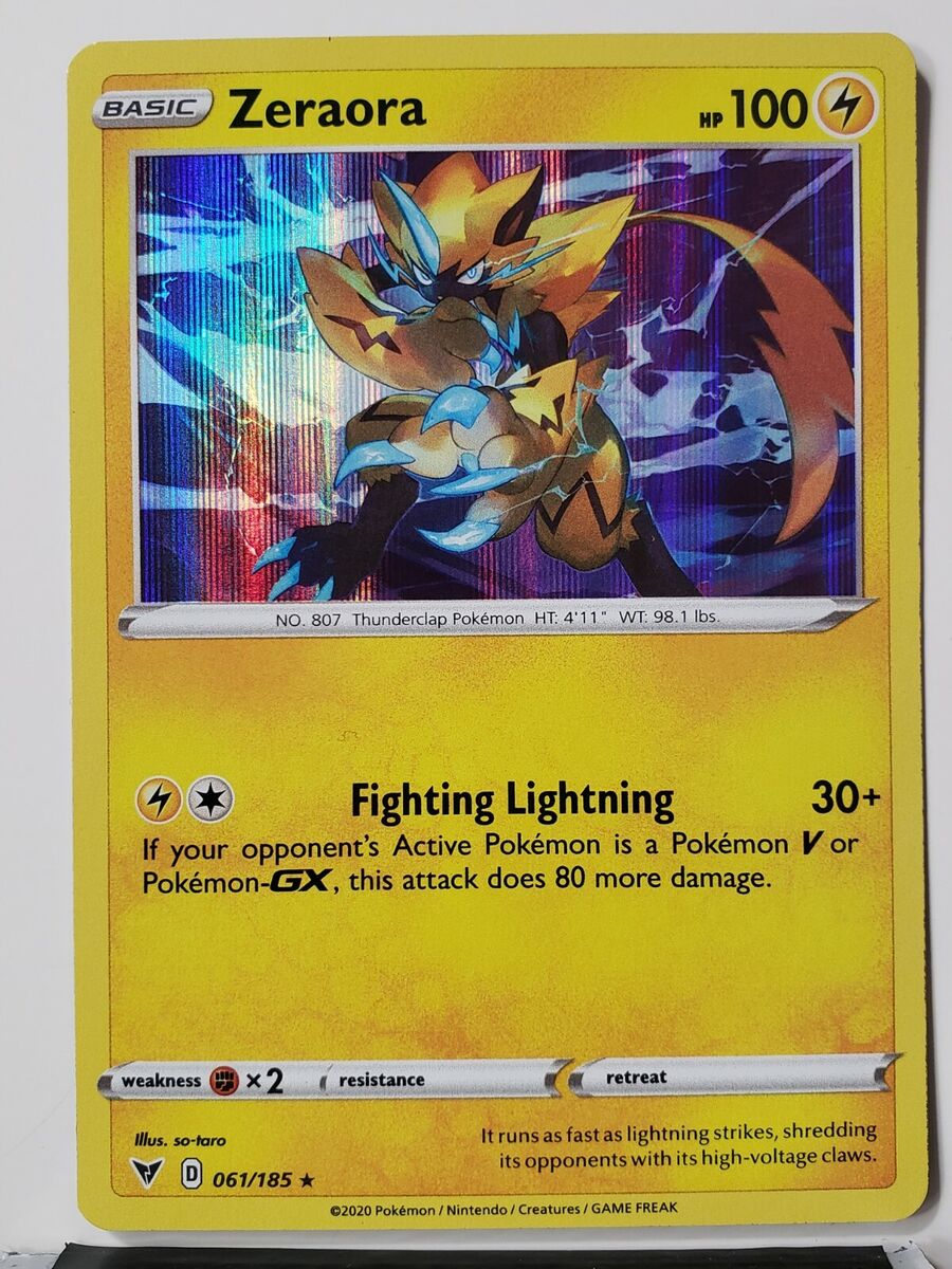 HOLO Zekrom 060/185 NM - RARE Vivid Voltage Pokemon Card - $2 Flat Shipping  