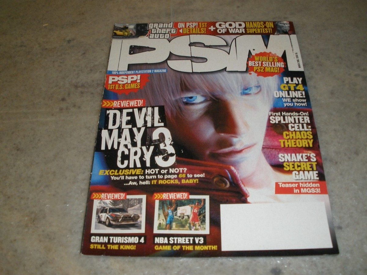 psm magazine vol 9 #3 march 2006 issue 85 devil may cry 3