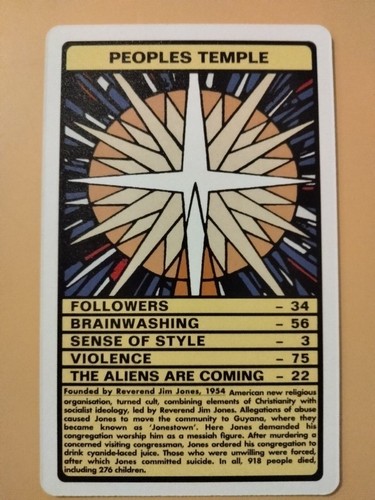 Religion/Cults/Gangs👽 art cards Gazoo singles pack fresh You Pick free ship - Picture 11 of 33