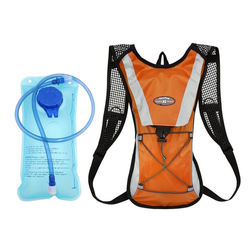 Hydration Pack + 2L Water Bag Hiking Camping Bicycle Backpack Bladder Cycling - Picture 22 of 46