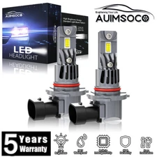 HIR2 9012 LED Headlight Kit High Low Beam Bulbs Super Bright Cool White 360000LM