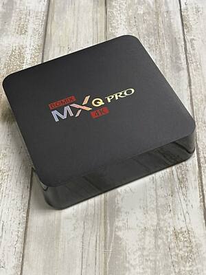 BOMIX Android TV BOX, MXQPRO 4K Smart TV Box Quad Core HDMI WIFI