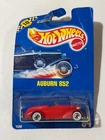 VINTAGE HOT WHEELS AUBURN 852 #94, RED WITH WHITE WALL TIRES,  1990 NEW