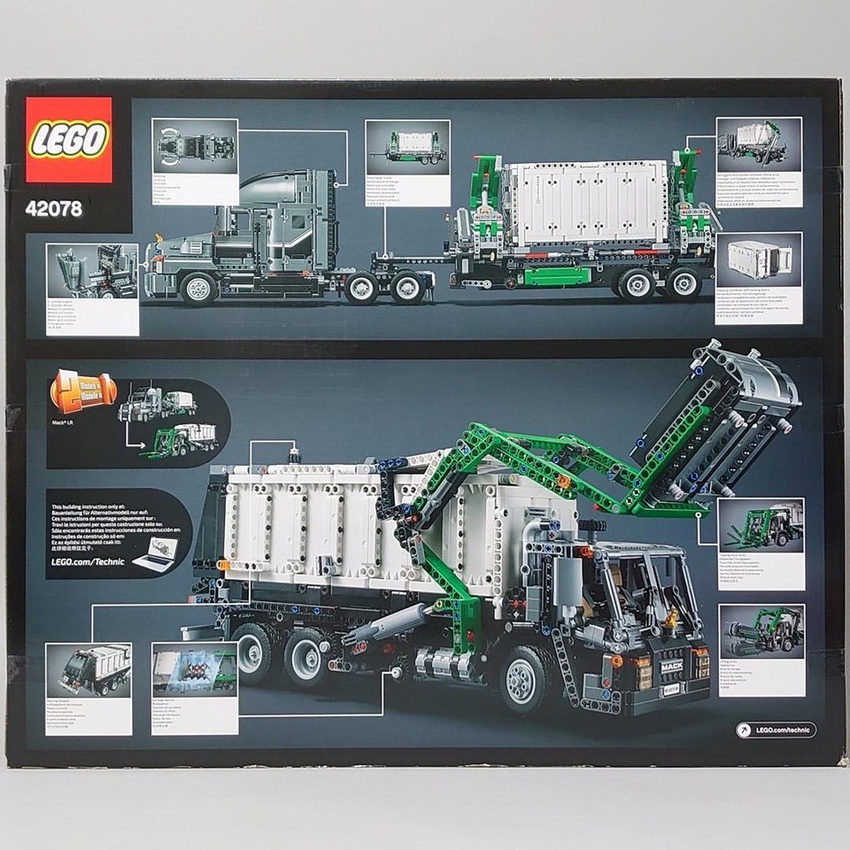 LEGO Technic Mack Anthem 42078 Purchased In 2018 Building Blocks ...