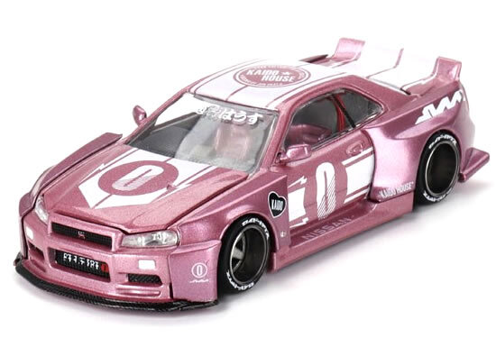 ミニカー KAIDO HOUSE Nismo Skyline GT-R 1/64 Mini GT x Kaido House 1:64 Nissan Skyline GT-R (R33) Active