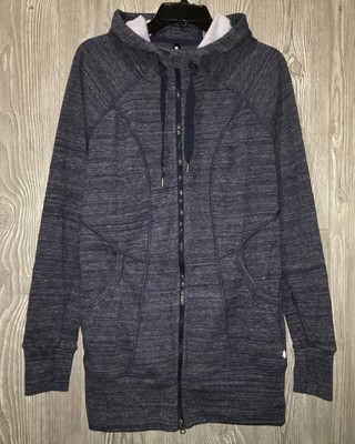 tunic length fleece jacket