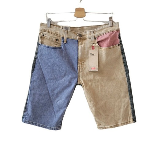 NWT LEVI'S 33 502 Colorblock Tapered 