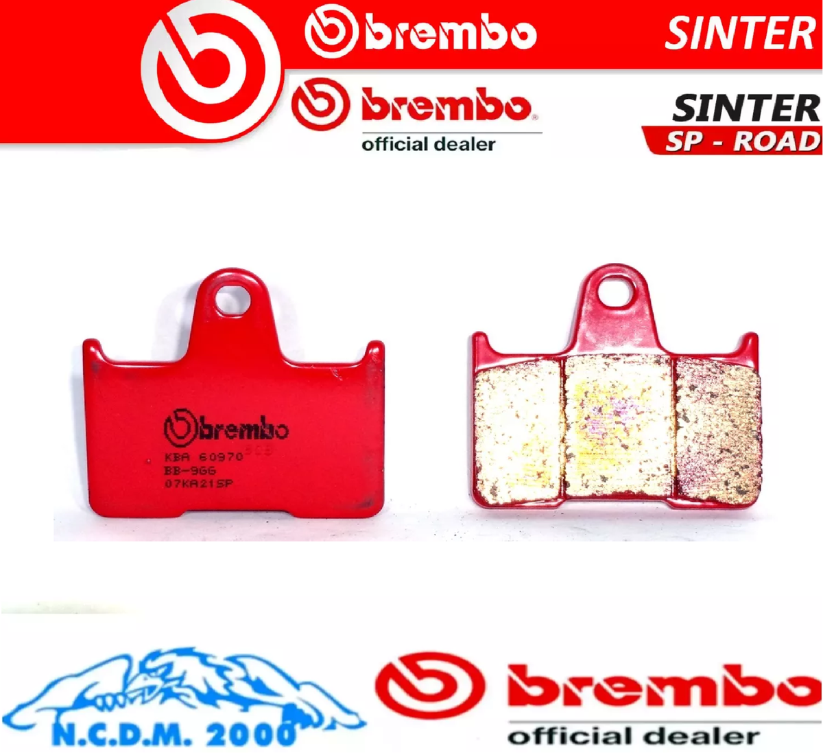 KON様 Brembo Sint Brake Pads Rear Kawasaki 1400 ZZR 2006-2008 | eBay