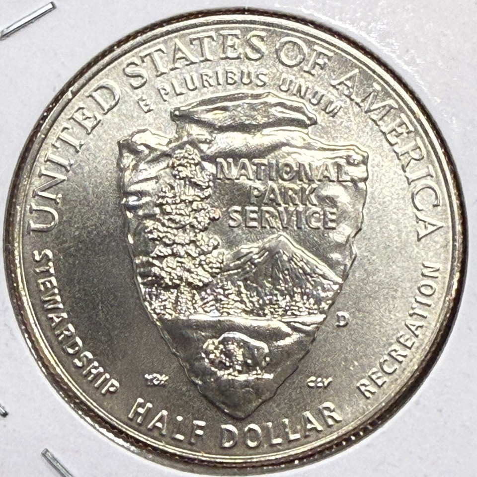 2016D National Park Service Clad Commemorative Half Dollar