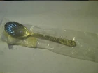 Sealed in Kirk Stieff Co. Plastic Sterling REPOUSSE 6" SUGAR SHELL S. Kirk & Son