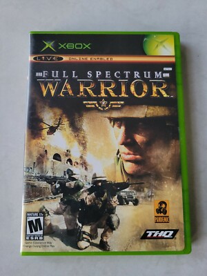 Full Spectrum Warrior (Microsoft Xbox, 2004) -