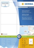 Herma 4269 4269 Adressetiketten Premium A4, Weiß 99,1X67,7 Mm Papier Matt 800 St