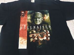 Rare Vintage Hellraiser Pinhead clive Barker horror movie T shirt size L |  eBay
