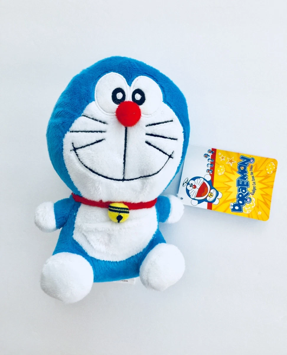 NEW Fiesta Toys Doraemon Small 6 Plush Blue
