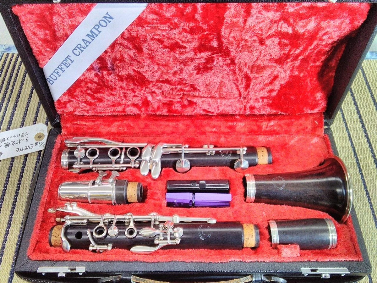 BUFFET CRAMPON E13 Bb Clarinet Evette Schaeffer E-13 B Flat w/ case