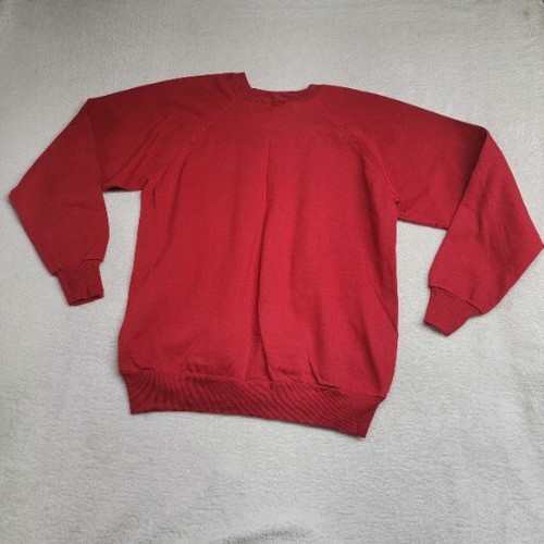 Vintage Botany 500 Sweats Sweatshirt Red Long Sleeve NWT - Picture 12 of 13