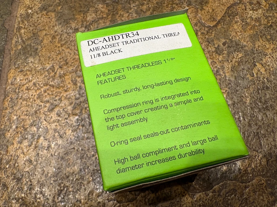 CANE CREEK Aheadset 1/1/8" Traditional VRC Threadless Headset Black NEW! - Image 4 of 4