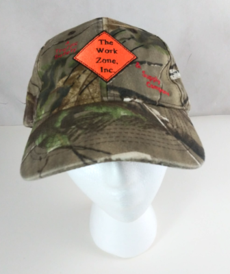 #ad #ad The Work Zone Inc Traffic Safety amp; Supply Company Camo Adjustable Baseball Cap $9.99