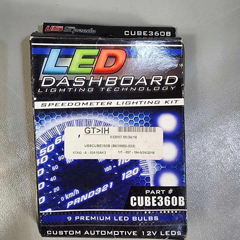US Speedo LED Dashboard Lighting Kits 03-07 GM Chevy Trucks SUVS Blue - Image 2 of 4