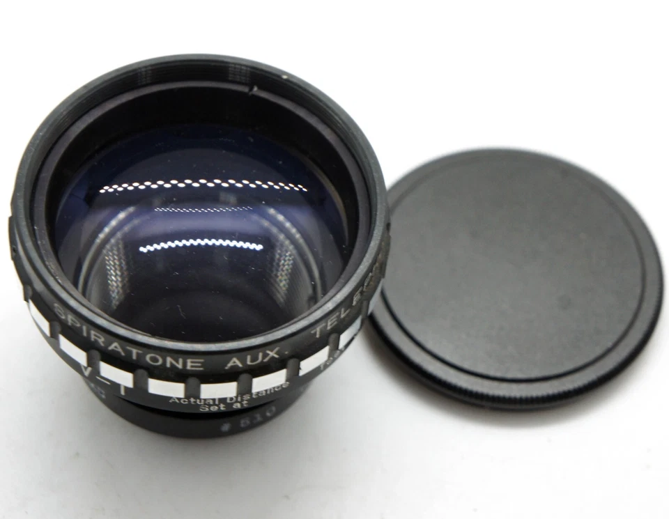 Spiratone Aux. Wide Angle Lens Attach with #510 Tiffen Series # 5 Adapter Ring - Image 2 of 4