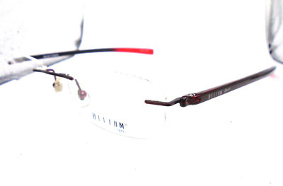 Helium Eyewear HE 4052F Dk. Red 50-19-140 Rimless Eyeglasses Frames