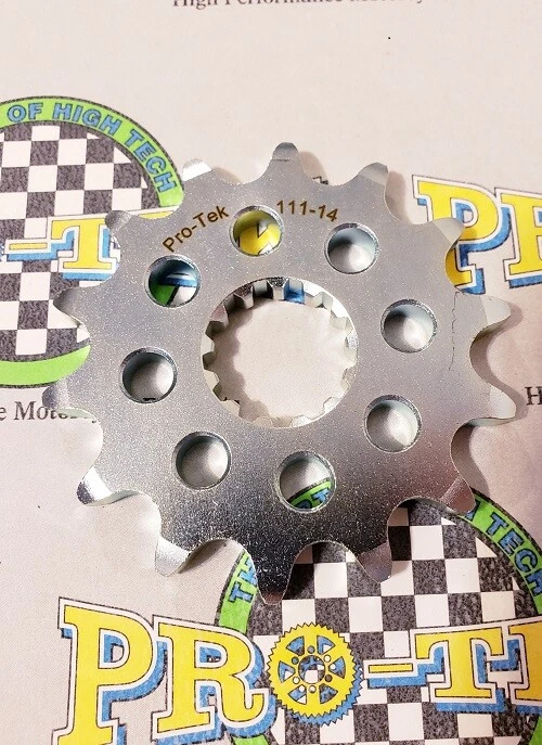 Piñón delantero Hyosung 525 paso 13T 14T 15T 16T 17T 2013 2014 2015 GT650 R/S  Foto 4 de 4