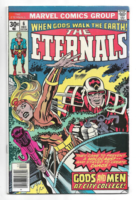 The Eternals #6 Marvel Comics 1976 Jack Kirby art / Margo Damian / Deviants
