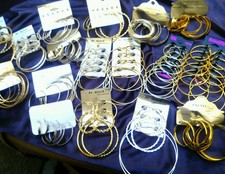 40 Pairs High-End Hoop Earrings Wholesale Jewelry Lot :  US Seller 