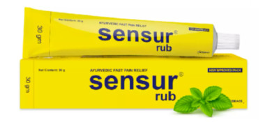 Ayurvedic Rub Ointment for Fast Pain Relief Helps Neck Shoulder Stiffness 30gm