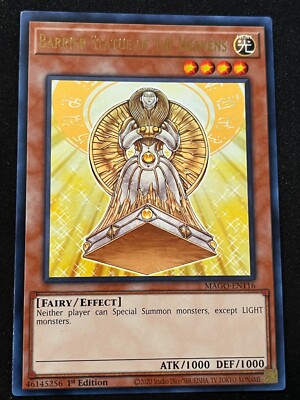 YUGIOH BARRIER STATUE DECK- FOSSIL DYNA PACHYCEPHALO- ANTI META- VANITY'S-  NM | eBay