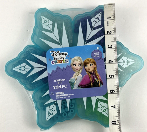 Disney Family Crafts - Frozen Jewlery Kit 720 pc - Easy and fun to do! Ages 6 + - Picture 3 of 4