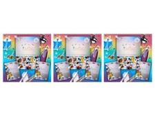 Lot of 3 Craft Buddy Disney 100 Years Wonder Crystal Art Sticker Starter Packs