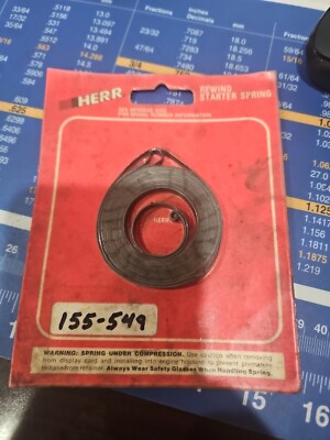 Stens 155-549 Starter Rewind Spring  ECHO 1177220 03930 JOHN DEERE MG7483 
