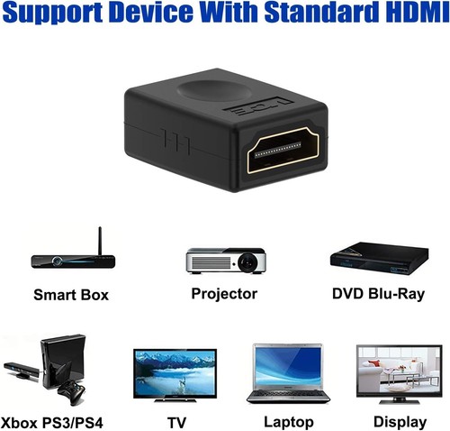 Dual Female HDMI 2.0 Adapter - Supports 4K and 3D for Superior AV Experience - Picture 8 of 11