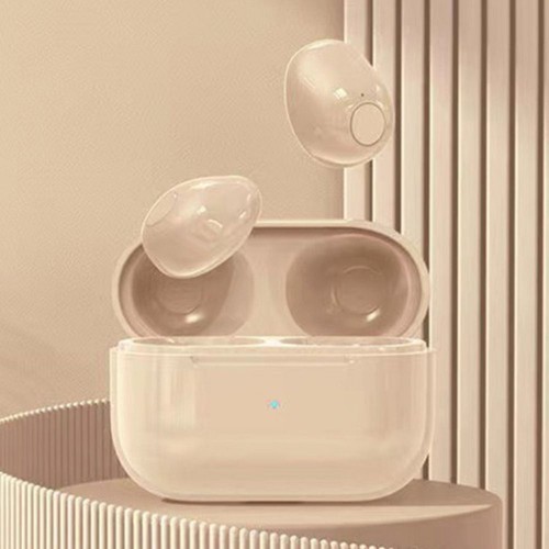 For iPhone For Android Headphones Bluetooth 5.2 Mini Invisible Wireless Headset - Zdjęcie 9 z 9