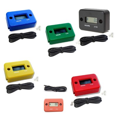 Digital Counter Timer  Waterproof Hour Meter with LCD Display