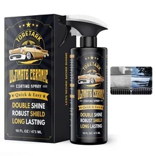 Carceracot Ceramic Coating 16 oz Nano Car Wax Spray Long Lasting Shine