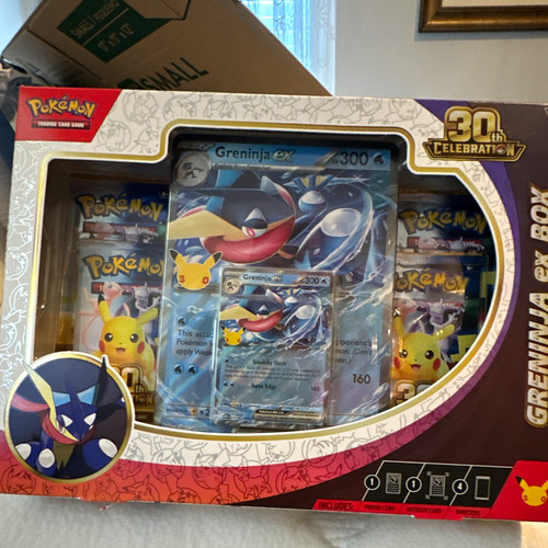 Pokémon TCG 30th Celebration Greninja ex Promo #099 w/ Oversized Card