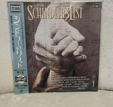 Schindler's List Laserdisc Japan LD PILF-1979 Liam Neeson Brand New and Sealed