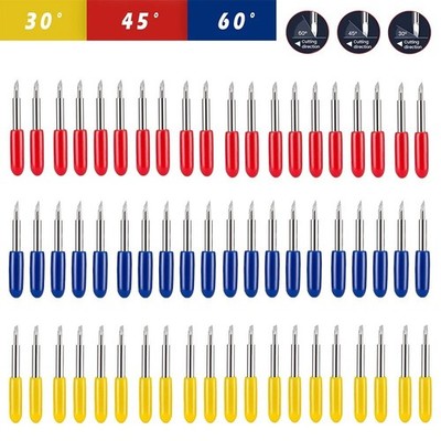 Enhance Your Cutting Experience with 20pcs 304560 Degrees Plotter Blades