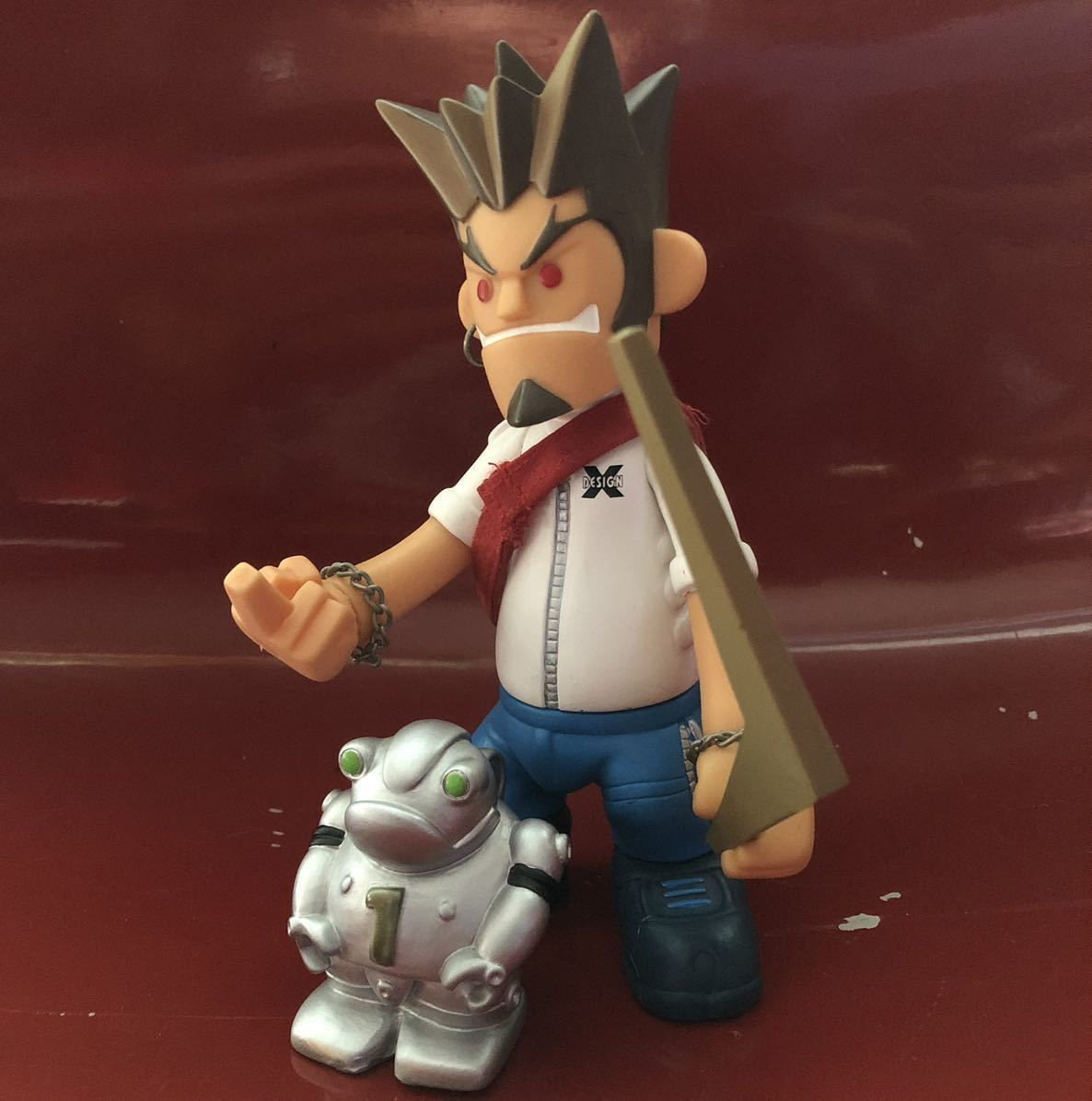 X-LARGE マイケルラウ　フィギュアとステッカー X-LARGE マイケルラウ フィギュアとステッカー XLARGE × MICHAEL