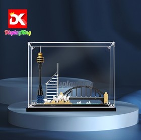 Display King - Custom display case with screw for Lego Sydney 21032