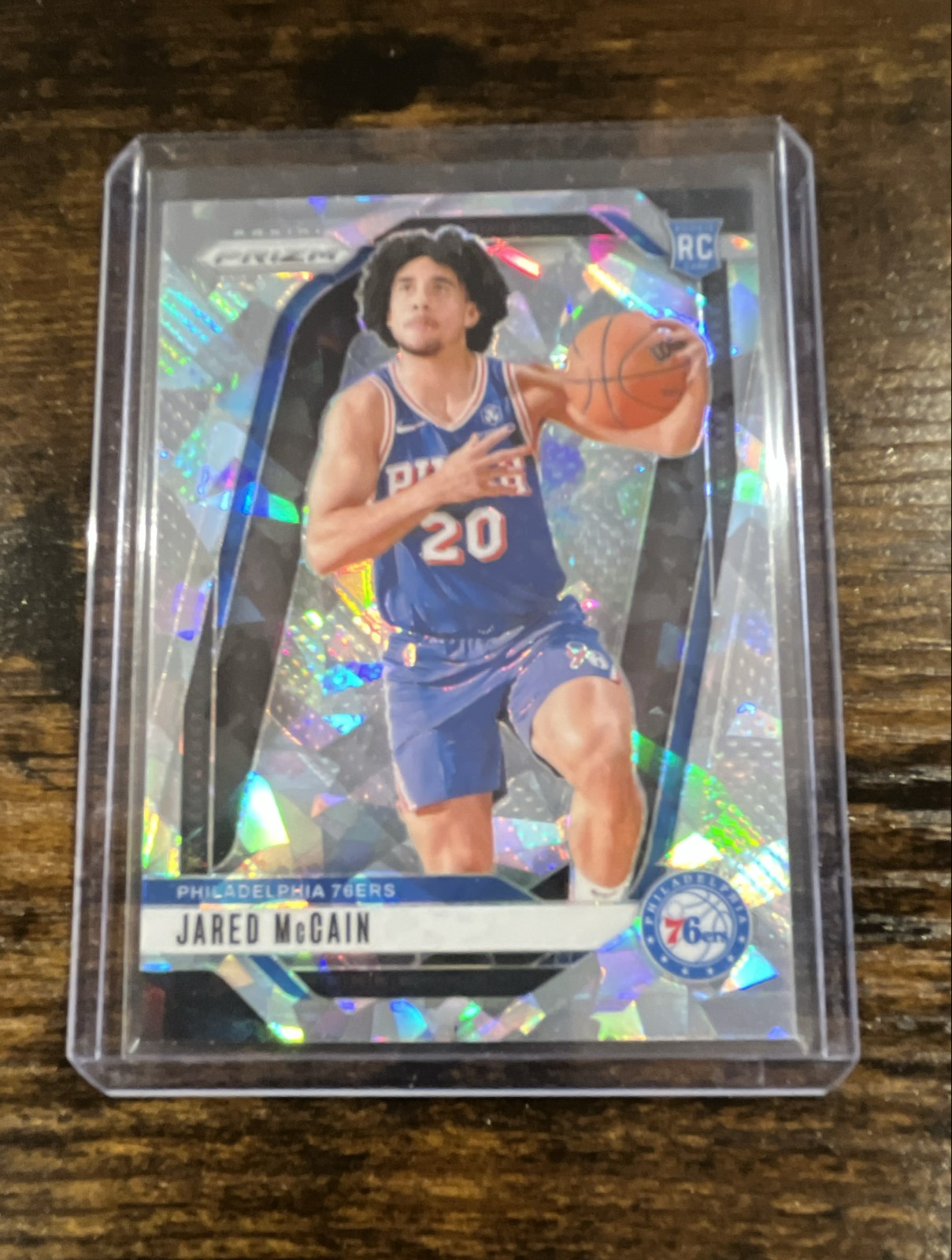 2024-25 Panini Prizm - Jared McCain #222 Ice Prizm (RC)