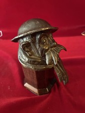 1920s 1930s Old Bill Hood Ornament Mascot. 1920s 1930s Old Bill Hood Ornament Mascot.