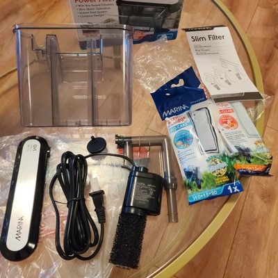 Marina Slim Filter S10 für Aquarien bis 10 US Gal - 110 V / US-Stecker