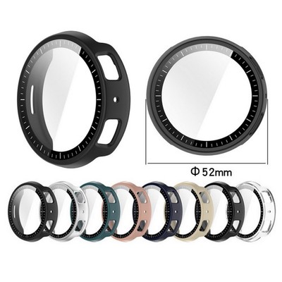 Watch Case with Tempered Glass Screen Protector A2557 for Amazfit Active Max