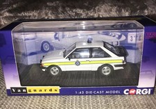 Corgi Vanguards VA11012 Ford Escort Mk3 XR3i - Durham Constabulary - Brand New